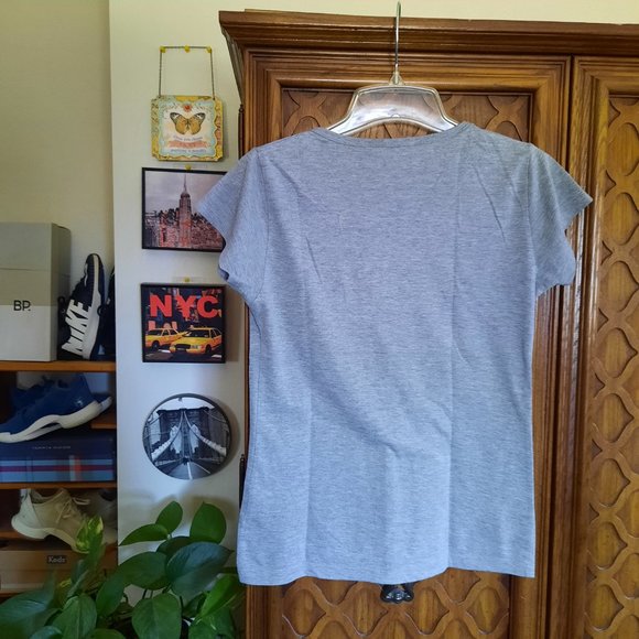 🌟FREE with purchase🌟Funny Career/Work Message Cotton Tee - Gray, Size S - Picture 8 of 16